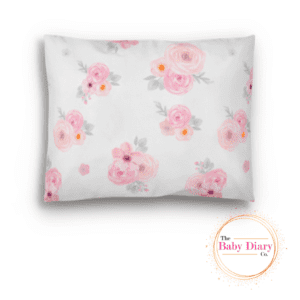 Ready Made Baby Pillowcase- Pastel Florals